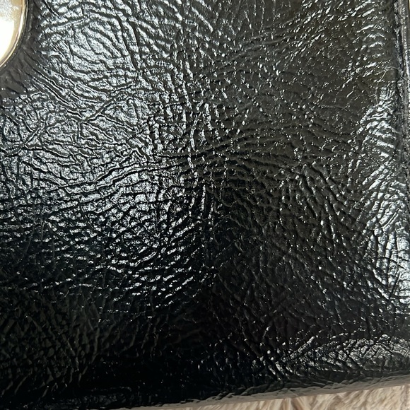 Classy BKACK CLUTCH with SILVER Handle - Picture 14 of 14